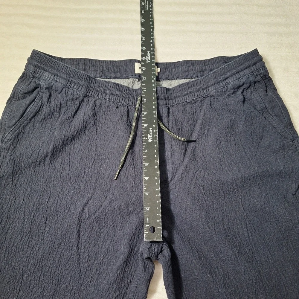 Taylor Stitch Apres Sashiko Organic Cotton Jogger Pants XXL Charcoal Pull On